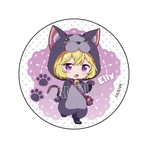 『となりの吸血鬼さん』【描き起こし】缶バッジ(着ぐるみコスプレパーティー)エリー